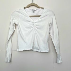 “3 for $15” SALE: H&M Divided Basics, soft cotton-blend long sleeves top, Medium
